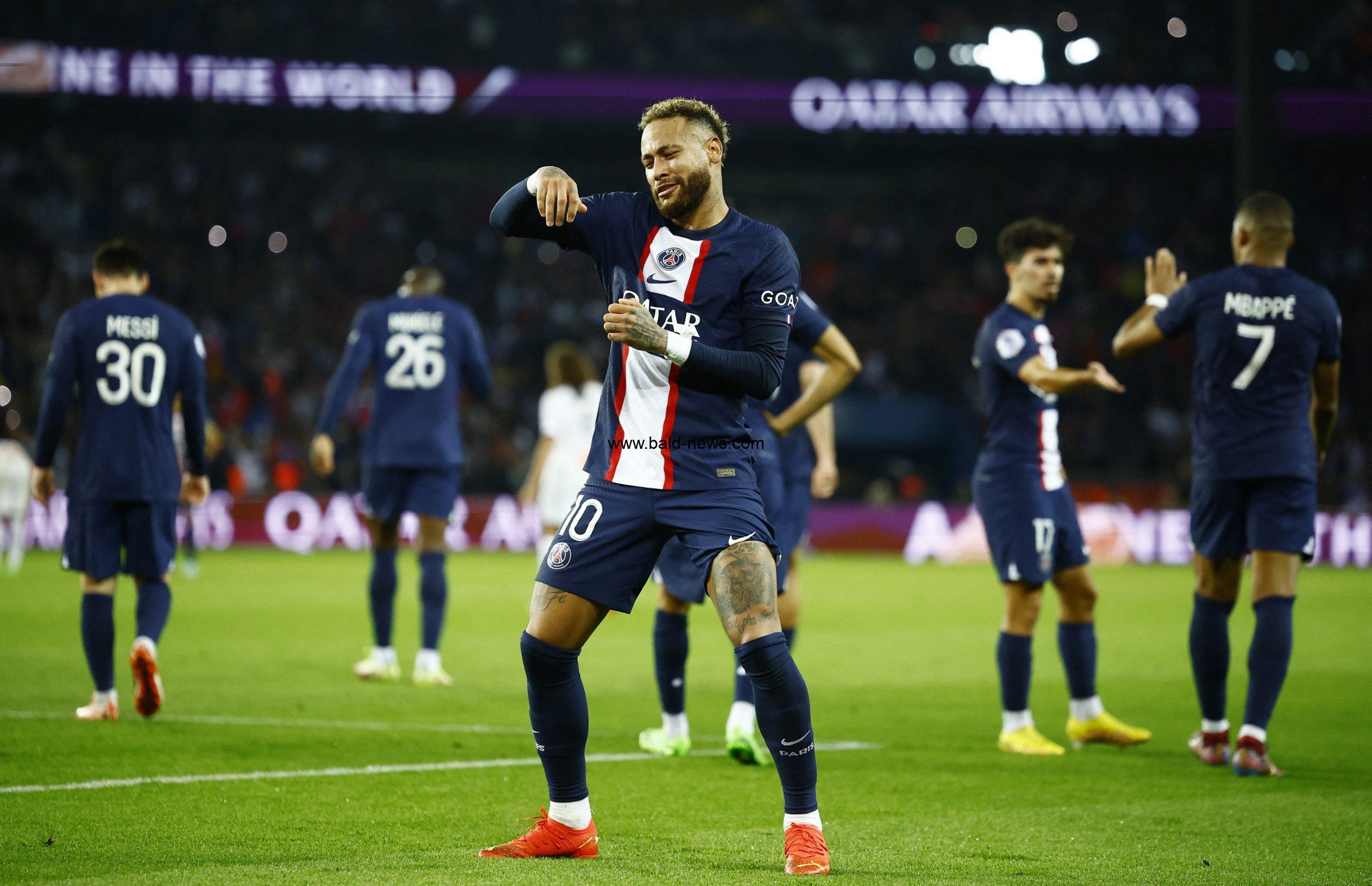 باريس سان جيرمان يحسم قمة الدوري الفرنسي أمام مارسيليا بهدف «نيمار»
